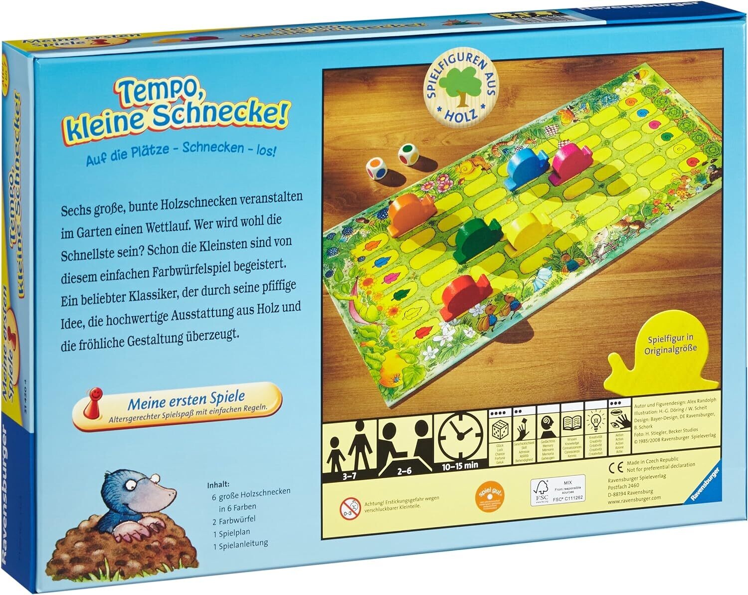 Small snail game - first games / children&#39;s game from 3 years of age