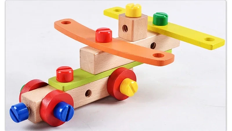 Wooden Construction Kits for Kids - Wooden Toys for 4 years old