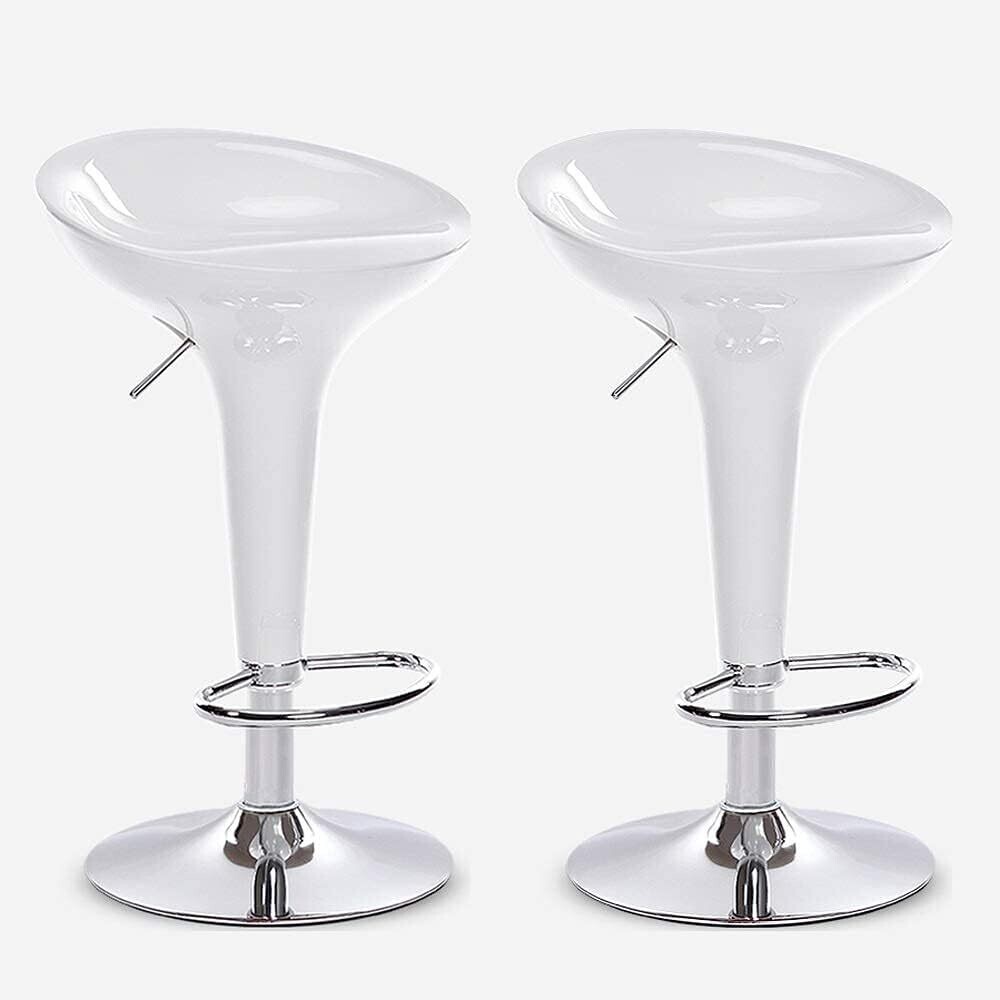 Set of 2 Bar Stools with Gas Lift – Perfect for Kitchen Counters or Home Bars, Great Value