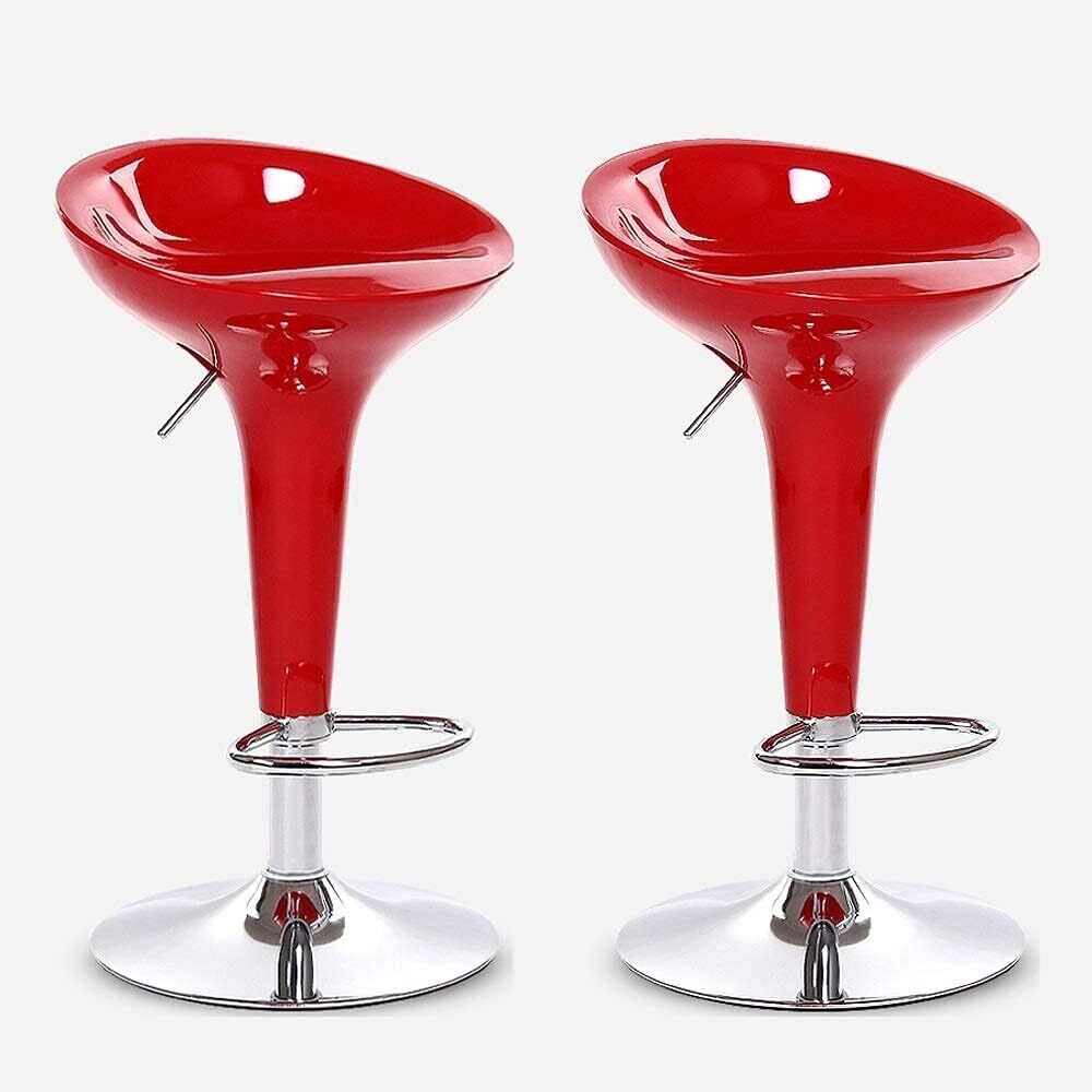 Set of 2 Bar Stools with Gas Lift – Perfect for Kitchen Counters or Home Bars, Great Value