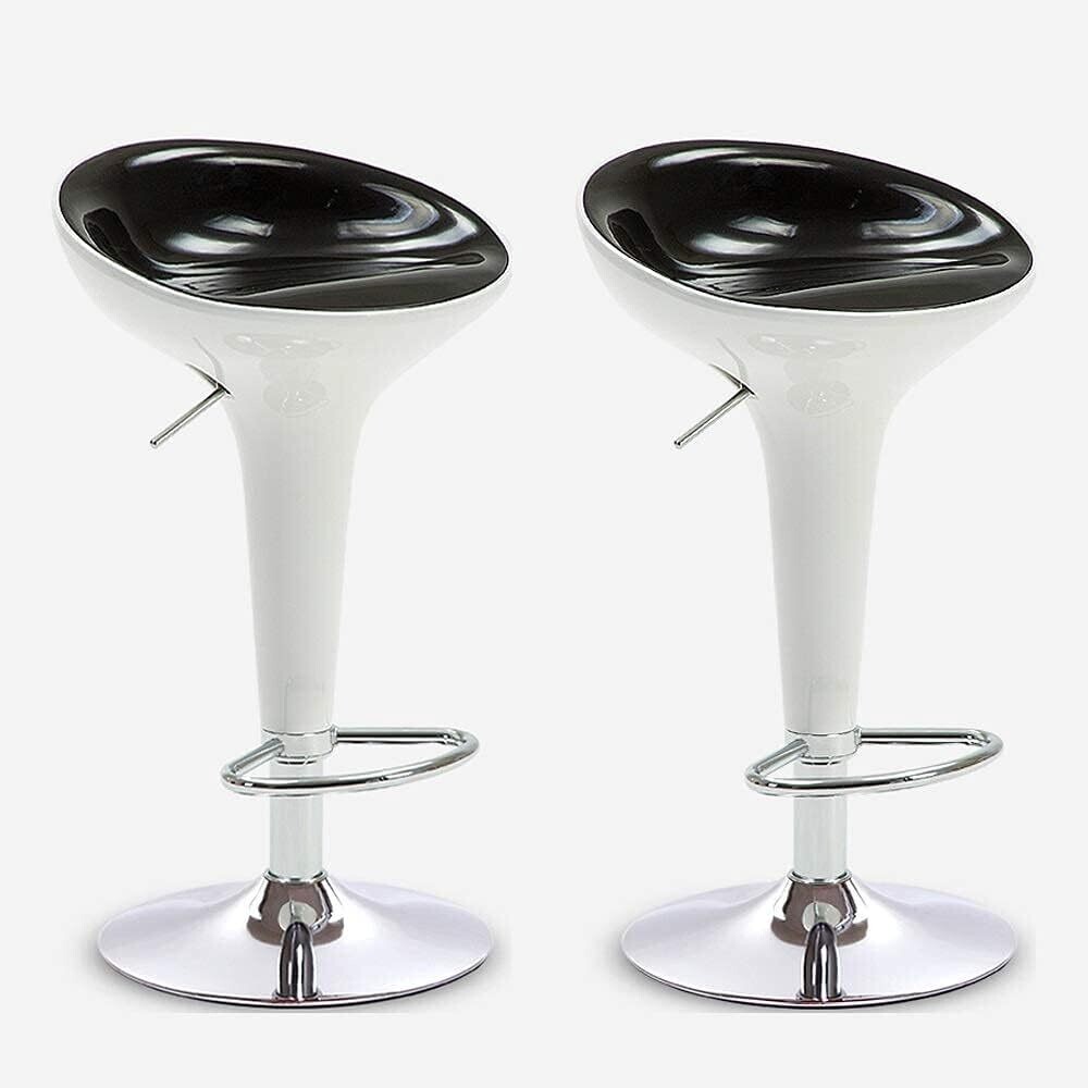 Set of 2 Bar Stools with Gas Lift – Perfect for Kitchen Counters or Home Bars, Great Value