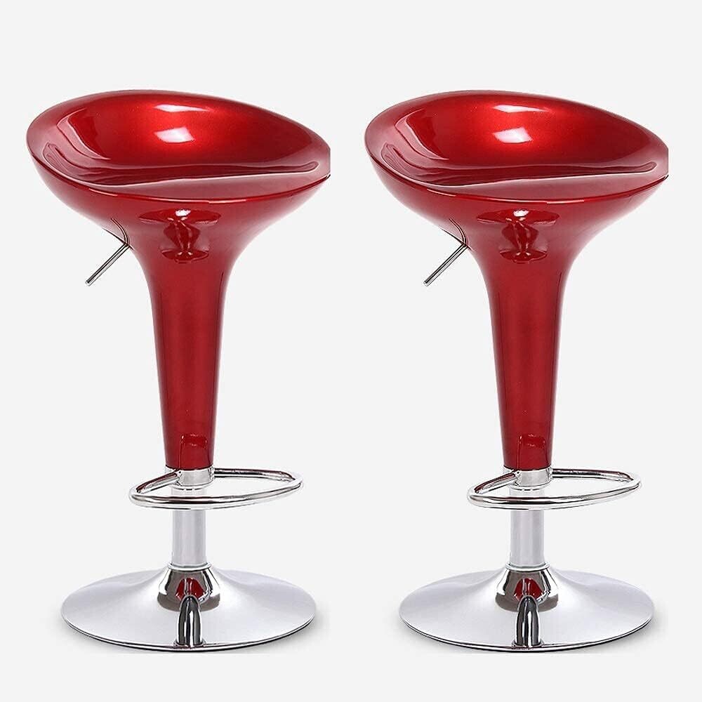Set of 2 Bar Stools with Gas Lift – Perfect for Kitchen Counters or Home Bars, Great Value