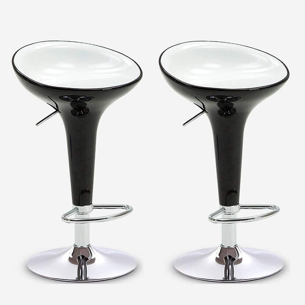 Set of 2 Bar Stools with Gas Lift – Perfect for Kitchen Counters or Home Bars, Great Value