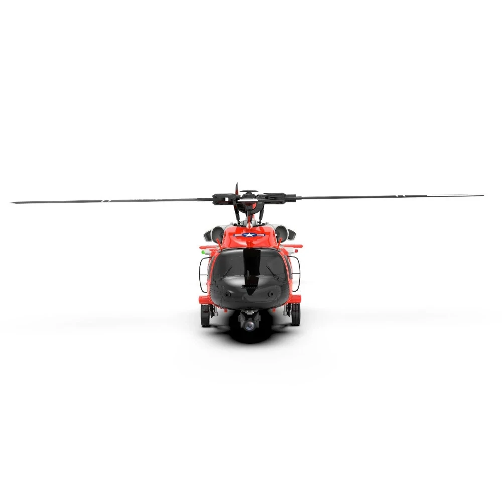 6-Axis Gyro GPS Optical Flow Positioning 5.8G Dual Brushless Motor Flybarless RC Helicopter 1:47 Scale RTF, Equipped with 1 Battery and Camera