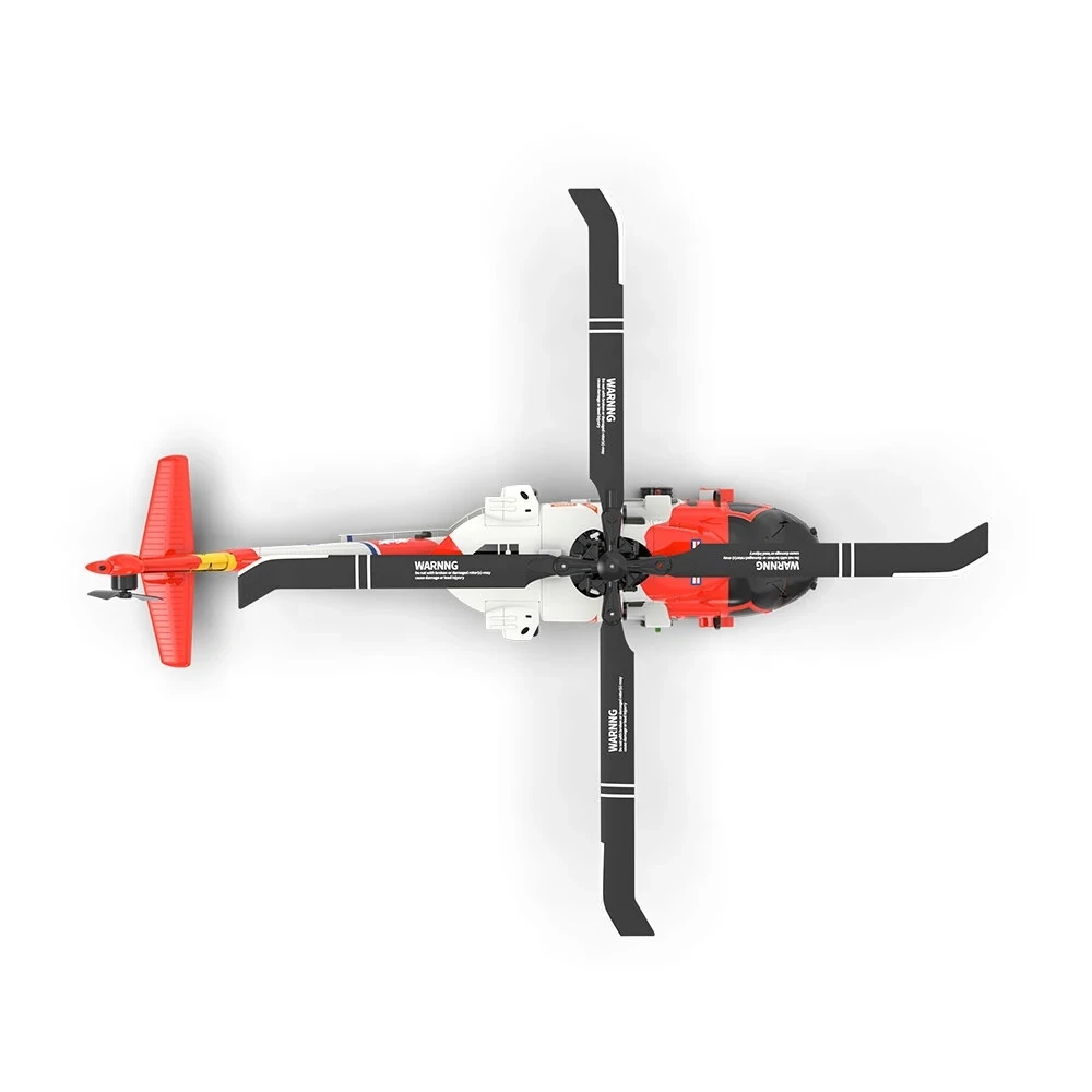 6-Axis Gyro GPS Optical Flow Positioning 5.8G Dual Brushless Motor Flybarless RC Helicopter 1:47 Scale RTF, Equipped with 1 Battery and Camera