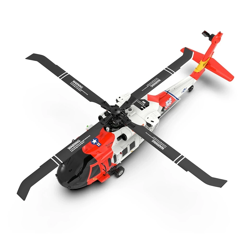 6-Axis Gyro GPS Optical Flow Positioning 5.8G Dual Brushless Motor Flybarless RC Helicopter 1:47 Scale RTF, Equipped with 1 Battery and Camera