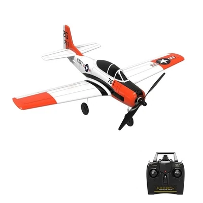 RC Airplane Fixed Wing Indoor one-key return function and ready-to-fly (RTF) are ideal for beginners and training  6-Axis One-Key U-Turn Aerobatic Xpilot Stabilization System and EPP Material