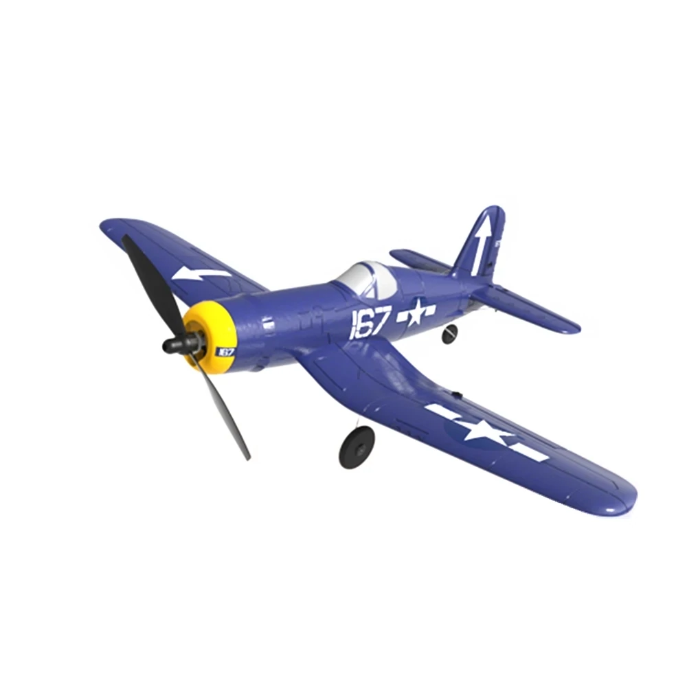 RC Airplane Fixed Wing Indoor one-key return function and ready-to-fly (RTF) are ideal for beginners and training 6-Axis One-Key U-Turn Aerobatic Xpilot Stabilization System and EPP Material