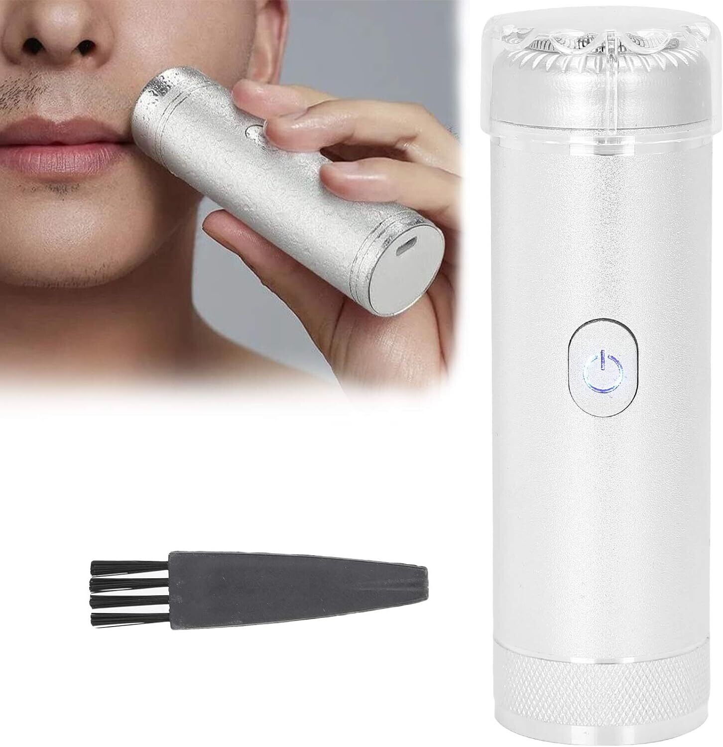 Waterproof Portable Electric Shaver, Detachable Razor Easy to Hold and Use for Home Travel Shaver Men&#39;s Razor