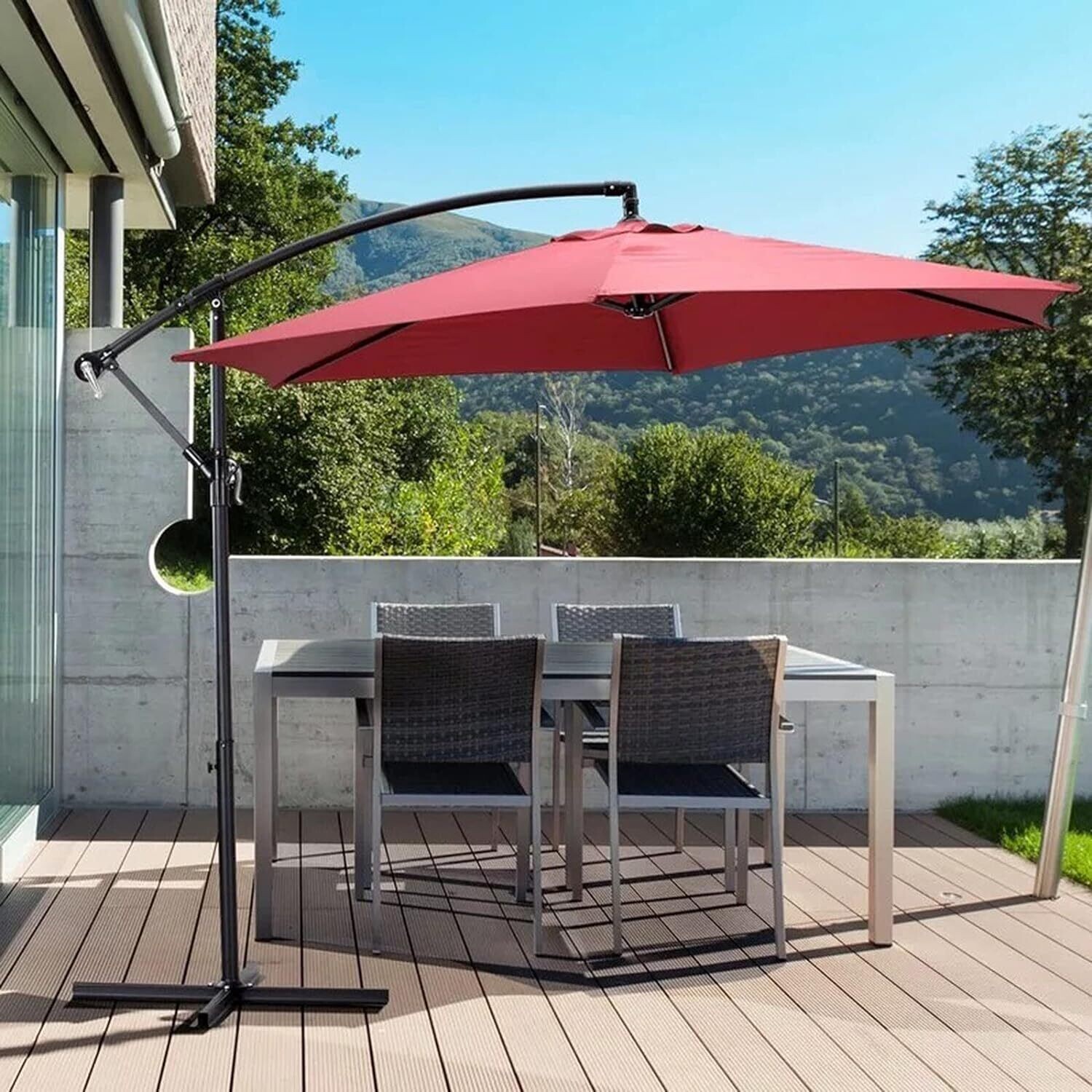 Replacement Canopy Cloth for Garden Parasol Umbrella