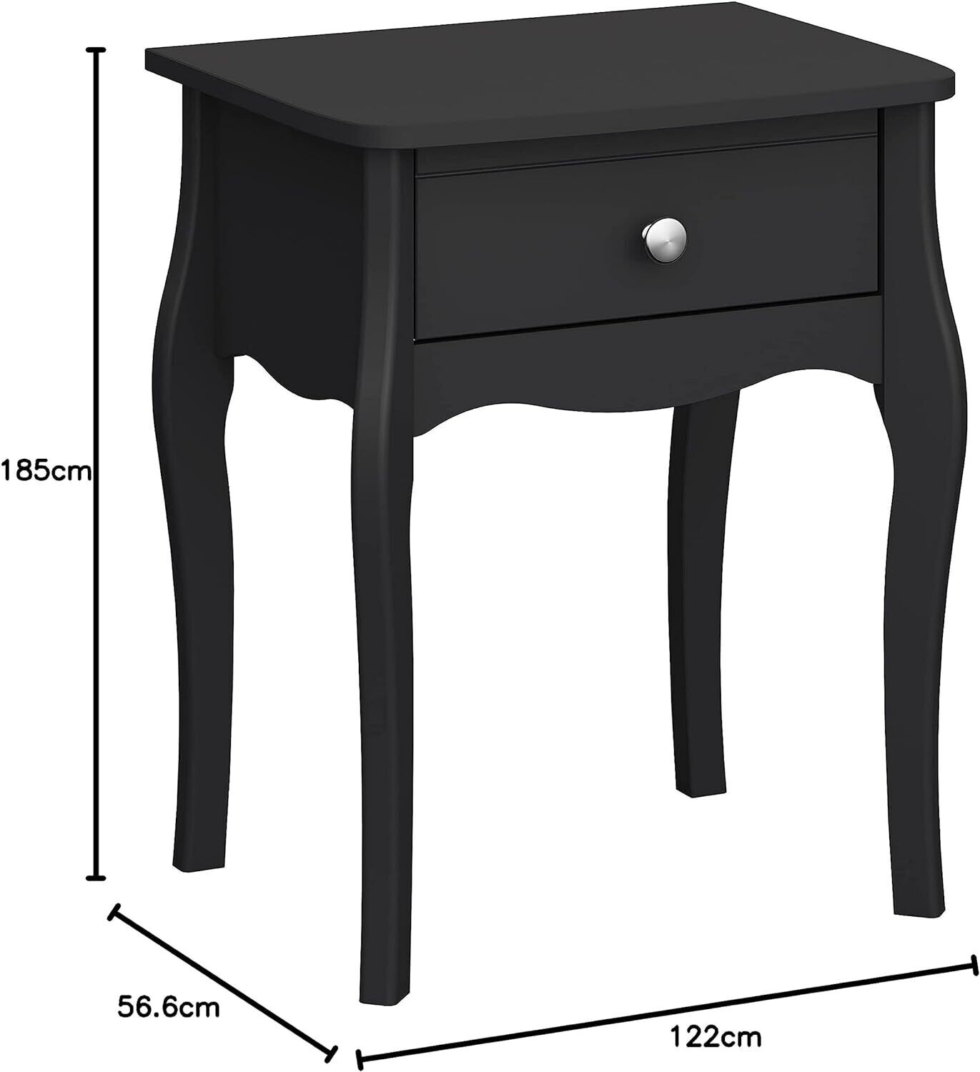 Bedside Table Bedroom Storage Nightstand With Drawer