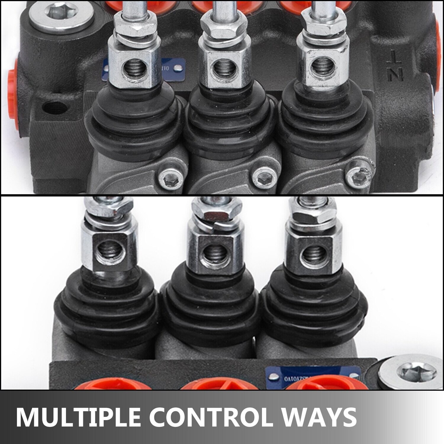 2-3 Spool Hydraulic Directional Control Valve Single Body with Spring Return Compact Design Control Valve