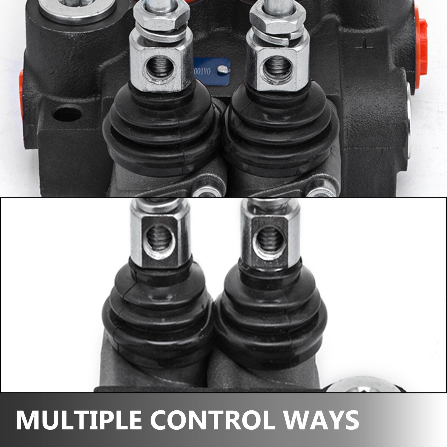 2-3 Spool Hydraulic Directional Control Valve Single Body with Spring Return Compact Design Control Valve