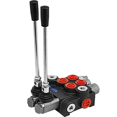 2-3 Spool Hydraulic Directional Control Valve Single Body with Spring Return Compact Design Control Valve