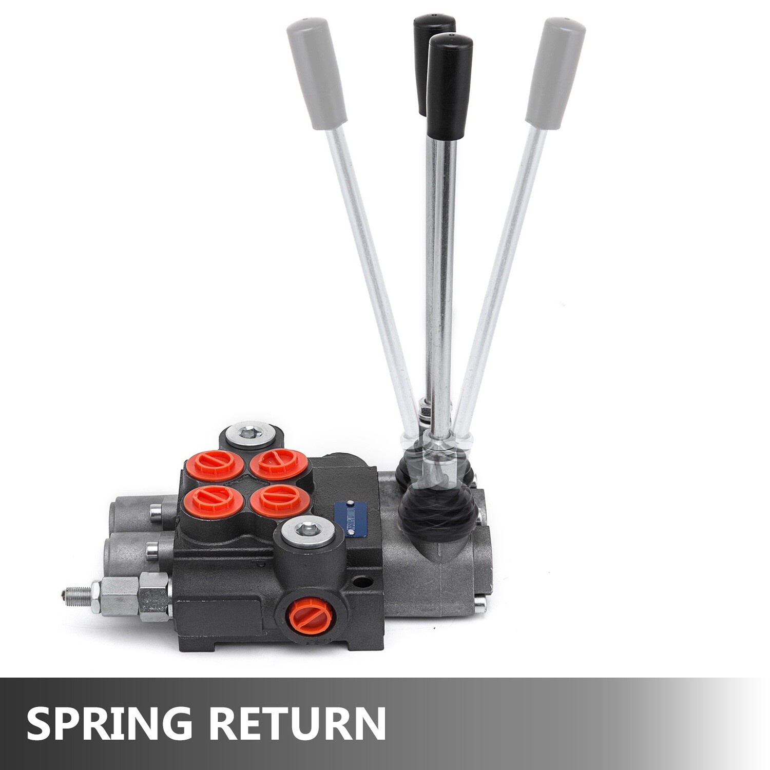 2-3 Spool Hydraulic Directional Control Valve Single Body with Spring Return Compact Design Control Valve