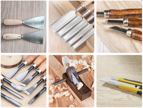 Wood Chisel Angle Measuring Tool Holder with Sharpening System Guide