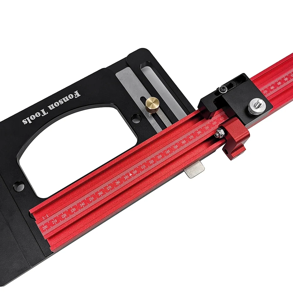 Aluminum Alloy Square Guide Rail Circular Saw for Track Saw, 90 Degree Right Angle for Precise Cuts Every Time for Makita/Festool