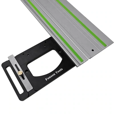 Aluminum Alloy Square Guide Rail Circular Saw for Track Saw, 90 Degree Right Angle for Precise Cuts Every Time for Makita/Festool