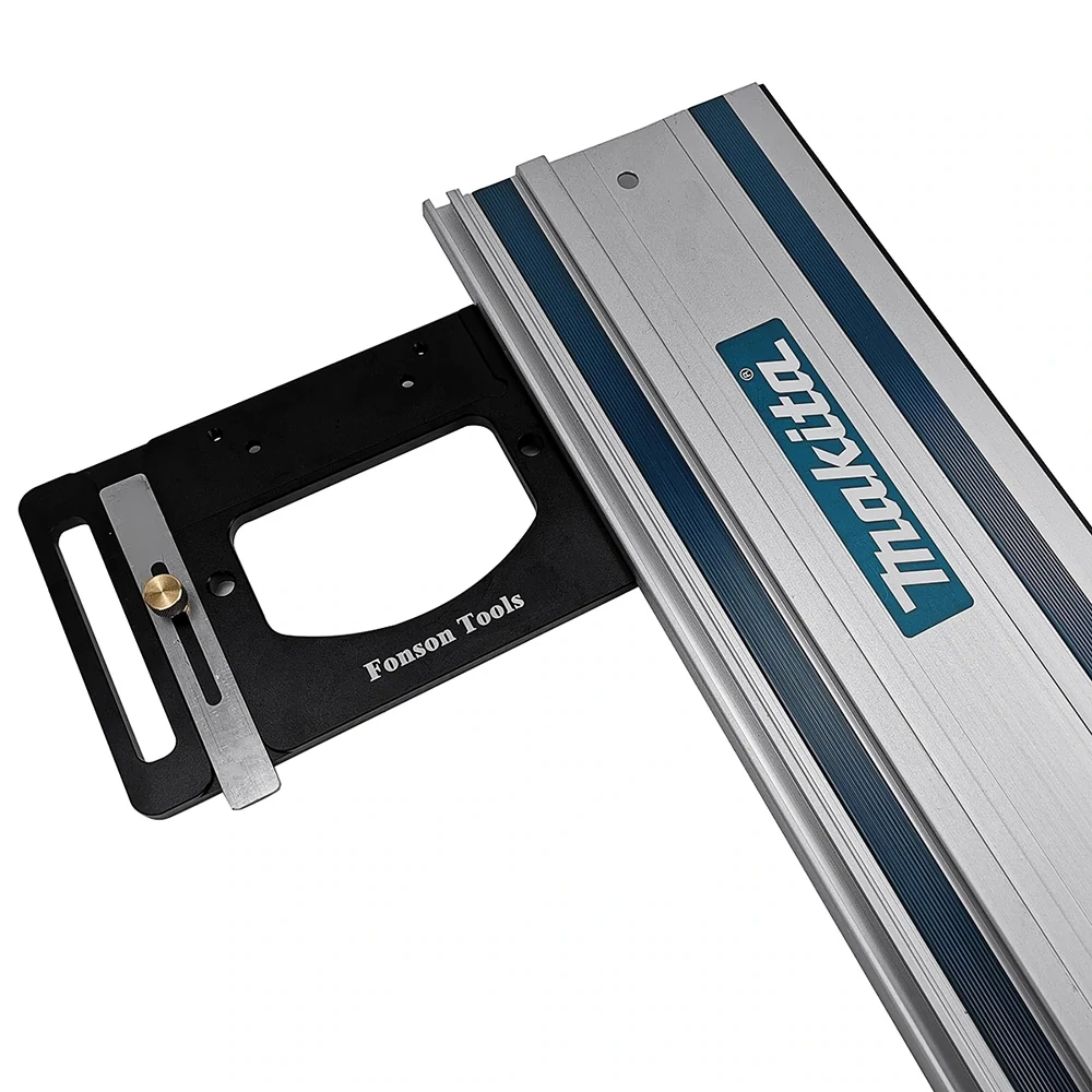 Aluminum Alloy Square Guide Rail Circular Saw for Track Saw, 90 Degree Right Angle for Precise Cuts Every Time for Makita/Festool