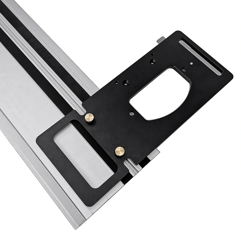 Aluminum Alloy Square Guide Rail Circular Saw for Track Saw, 90 Degree Right Angle for Precise Cuts Every Time for Makita/Festool