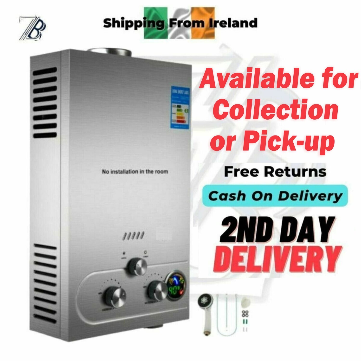 6L/8L/10L/12L/16L/18L/20L Gas Water Heater Capacities for Efficient Hot Water Supply