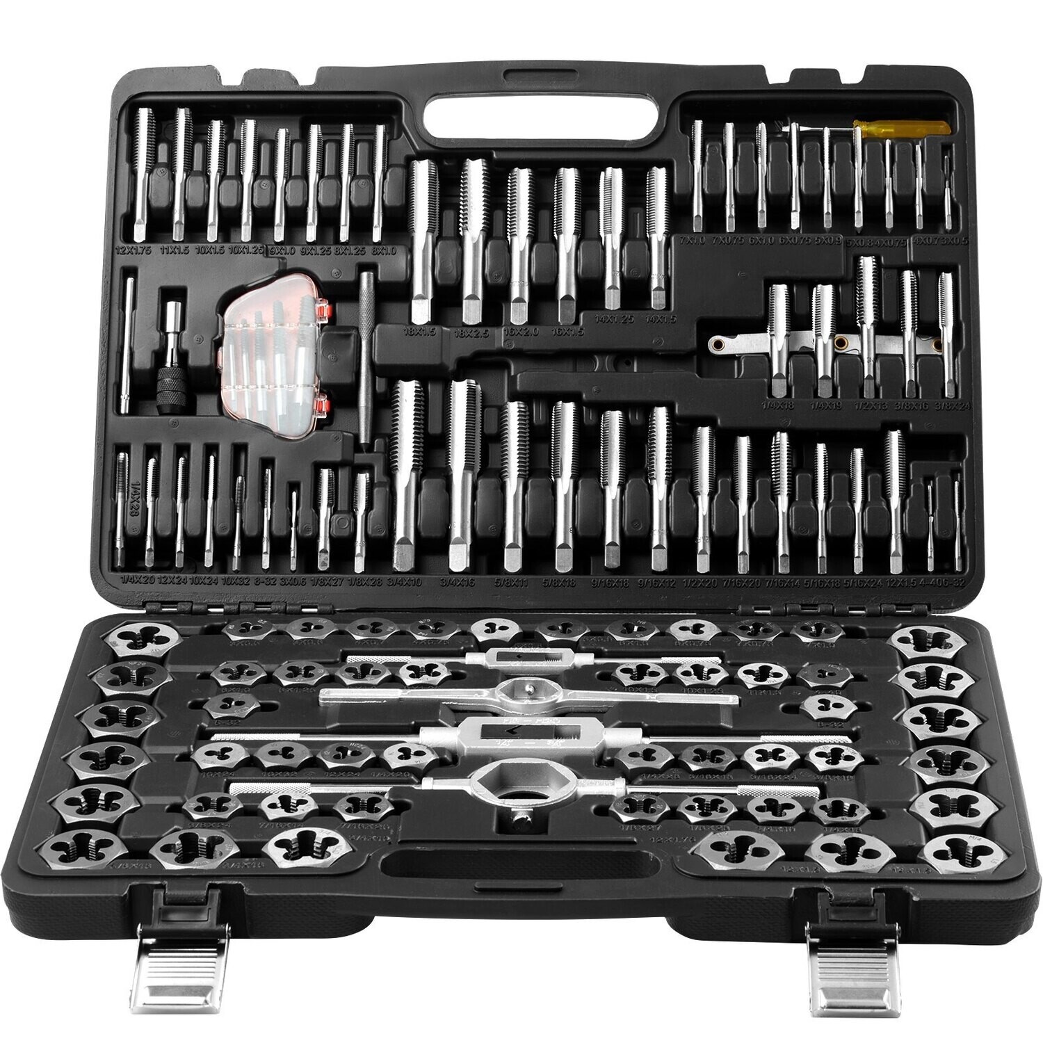 116-40 Pieces Tap and Die Set | Complete Tool Kit for Precision Threading