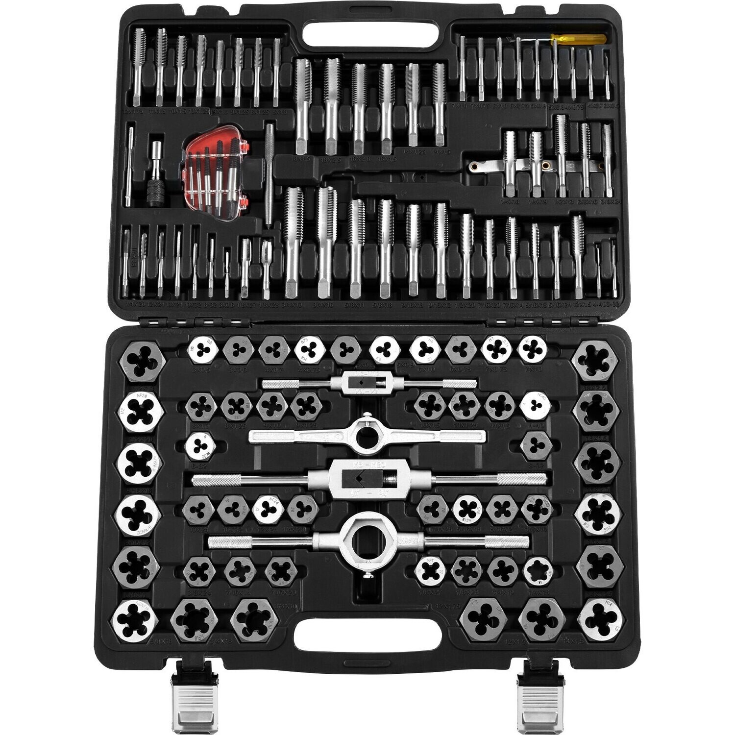 116-40 Pieces Tap and Die Set | Complete Tool Kit for Precision Threading