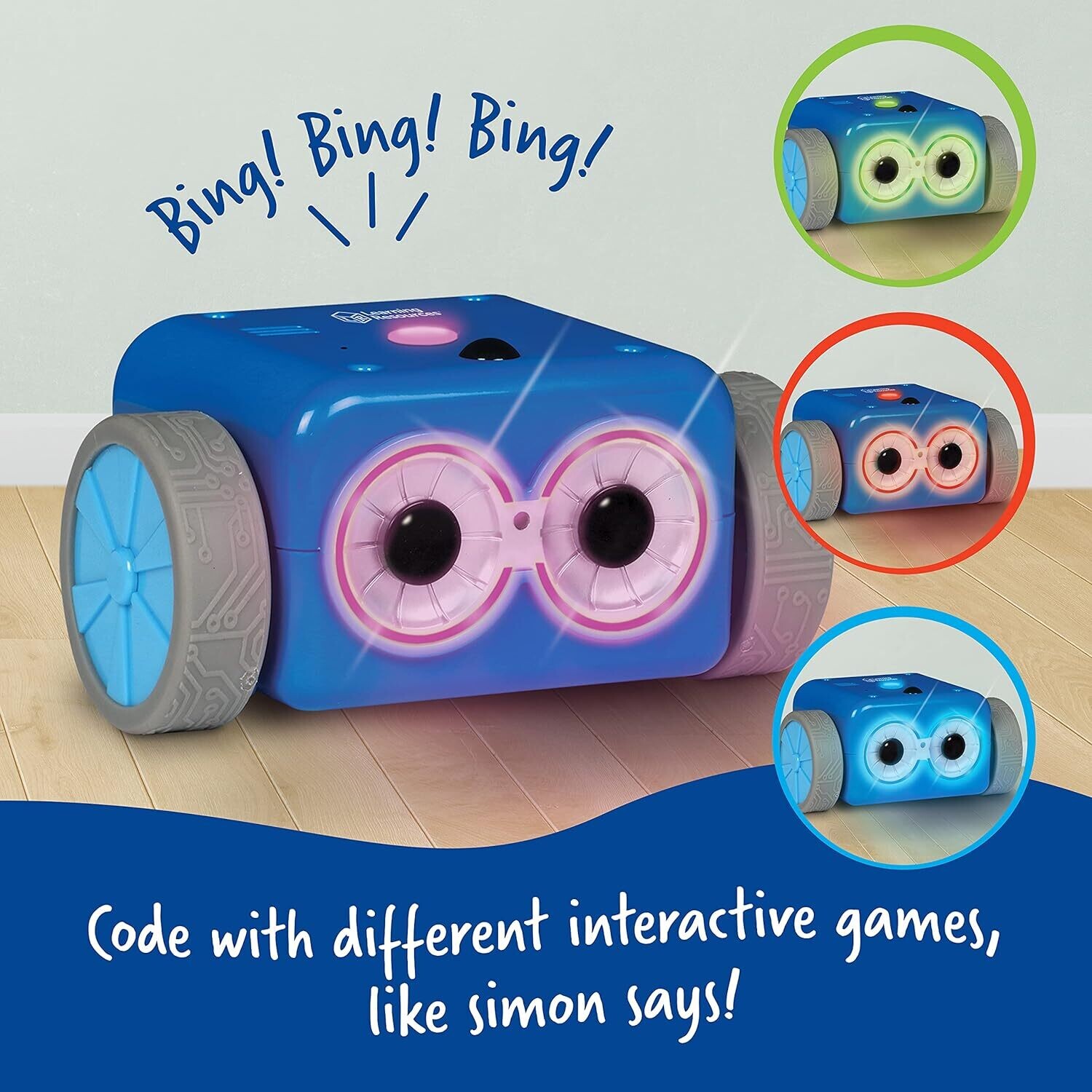 Coding Robot 2.0 Activity Set, Programming Robot for Kids, STEM Toys, Early Coding Games, 78 Pieces, Age 5+ &amp; Code &amp; Go Robot Mouse Activity Set, 83 pieces, Ages 4+