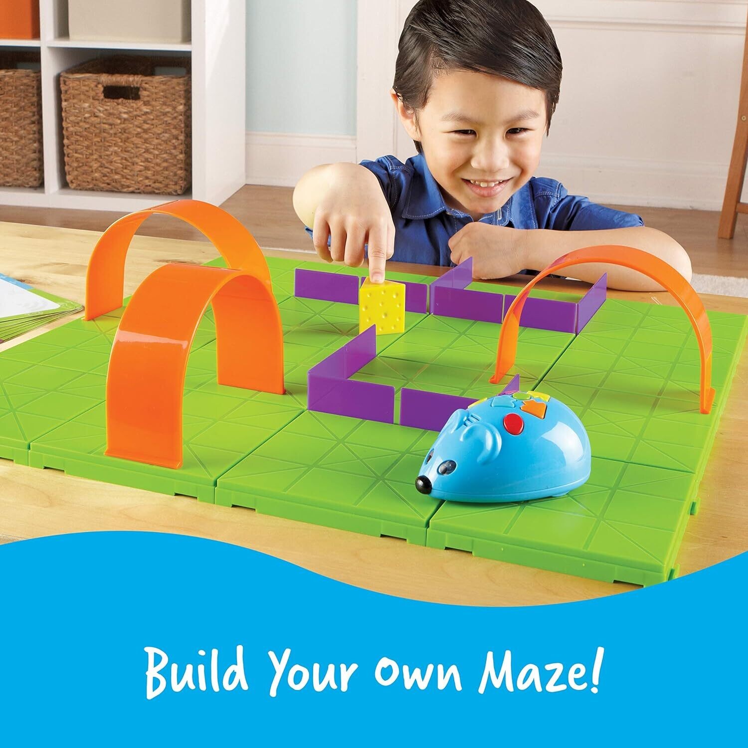 Coding Robot 2.0 Activity Set, Programming Robot for Kids, STEM Toys, Early Coding Games, 78 Pieces, Age 5+ &amp; Code &amp; Go Robot Mouse Activity Set, 83 pieces, Ages 4+