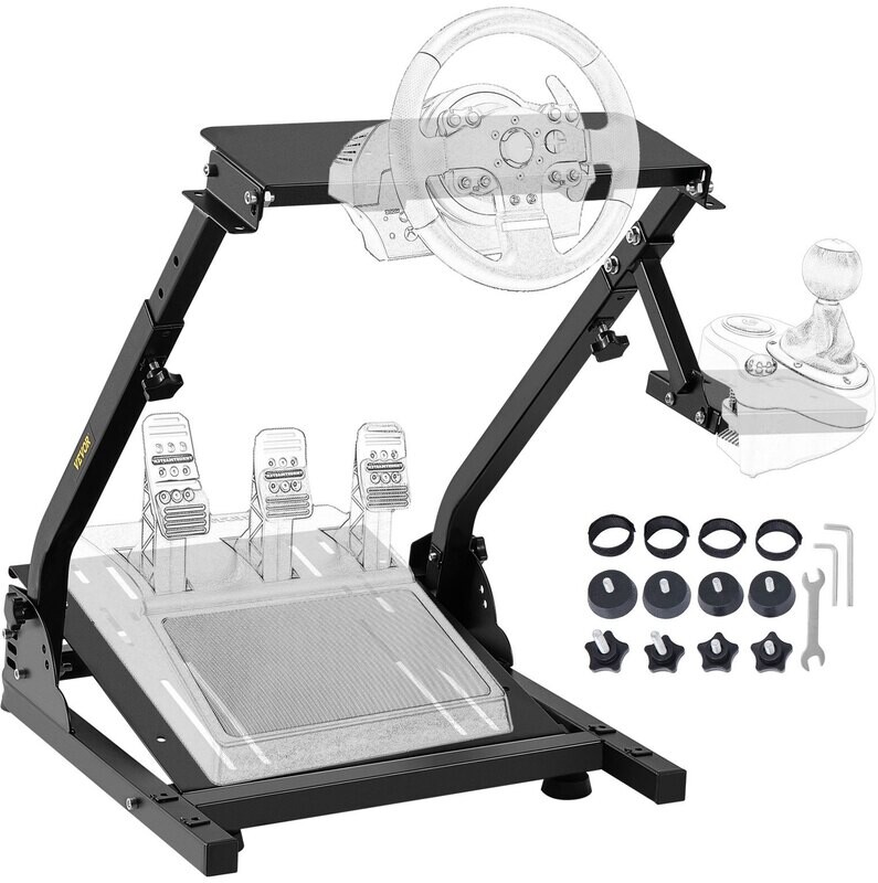 Steering Wheel Stand, Racing Wheel Stand,Logitech Wheel Stand for G29 - ART Racing Simulator Wheel Stand,Wheel Support and Pedal not Included