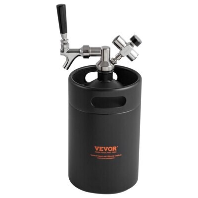 Stainless steel 5l Homebrew Growler Mini Keg for Making Wine