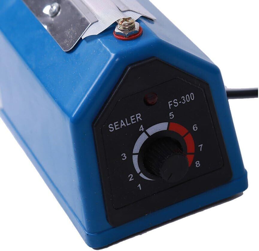 Electric Pressure Sealing Machine - Food Impulse Heat Sealer for Plastic PE and PP Bags - Durable and Efficient Bag Sealing Tool
