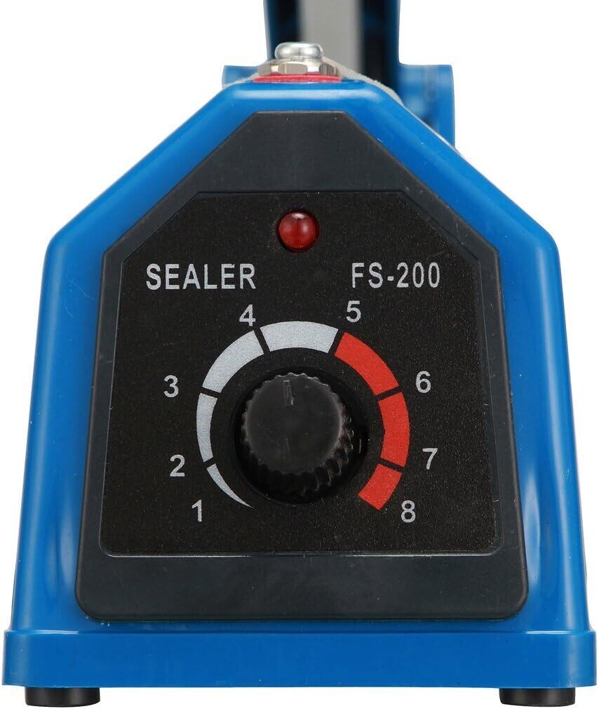 Electric Pressure Sealing Machine - Food Impulse Heat Sealer for Plastic PE and PP Bags - Durable and Efficient Bag Sealing Tool