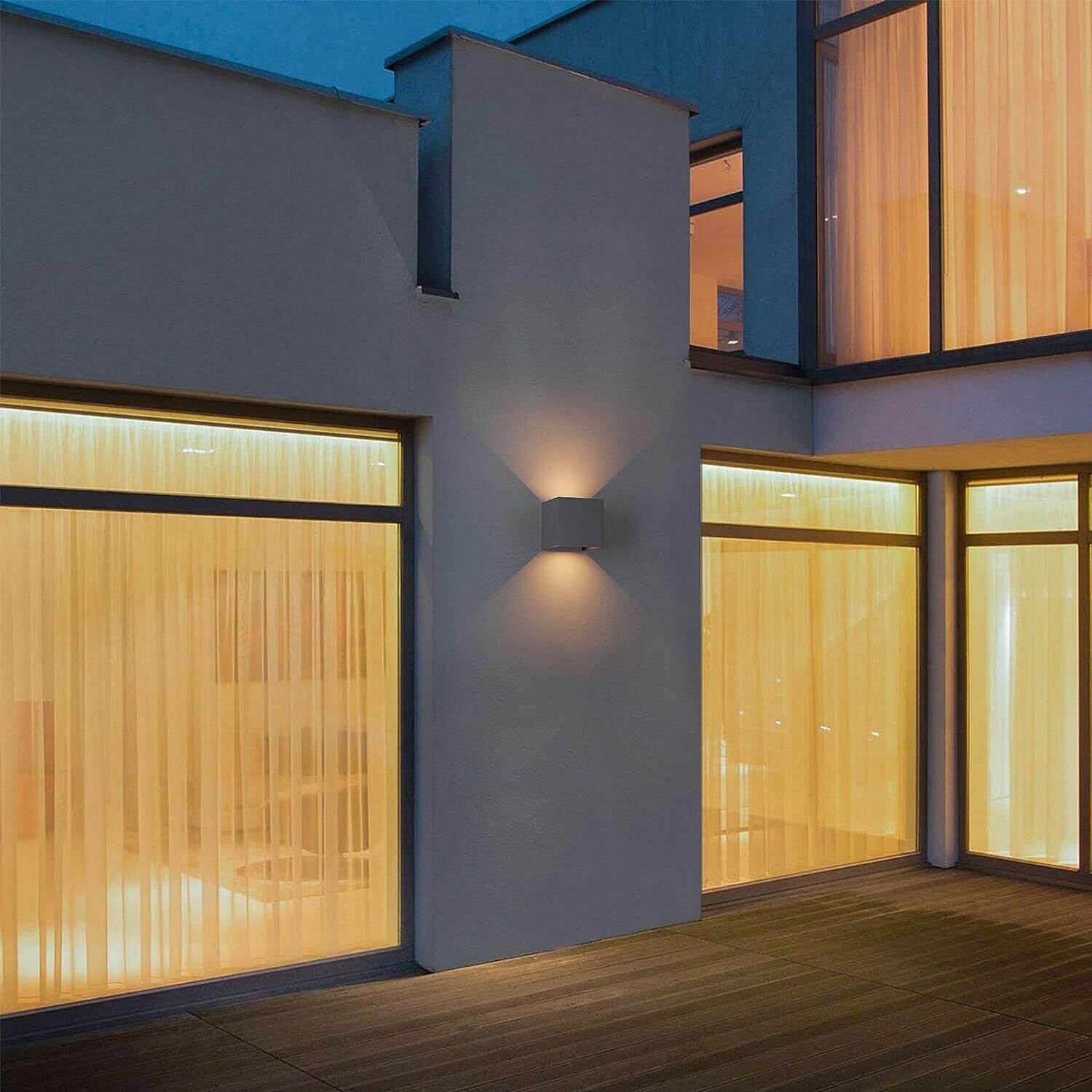 Square Shape Waterproof Aluminum Lamp
