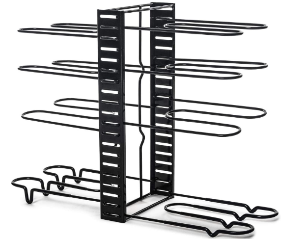 Space saving Heavy duty 8 Tier Pan Stand Double Sided