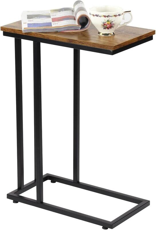 Small Coffee Table with Adjustable Feet