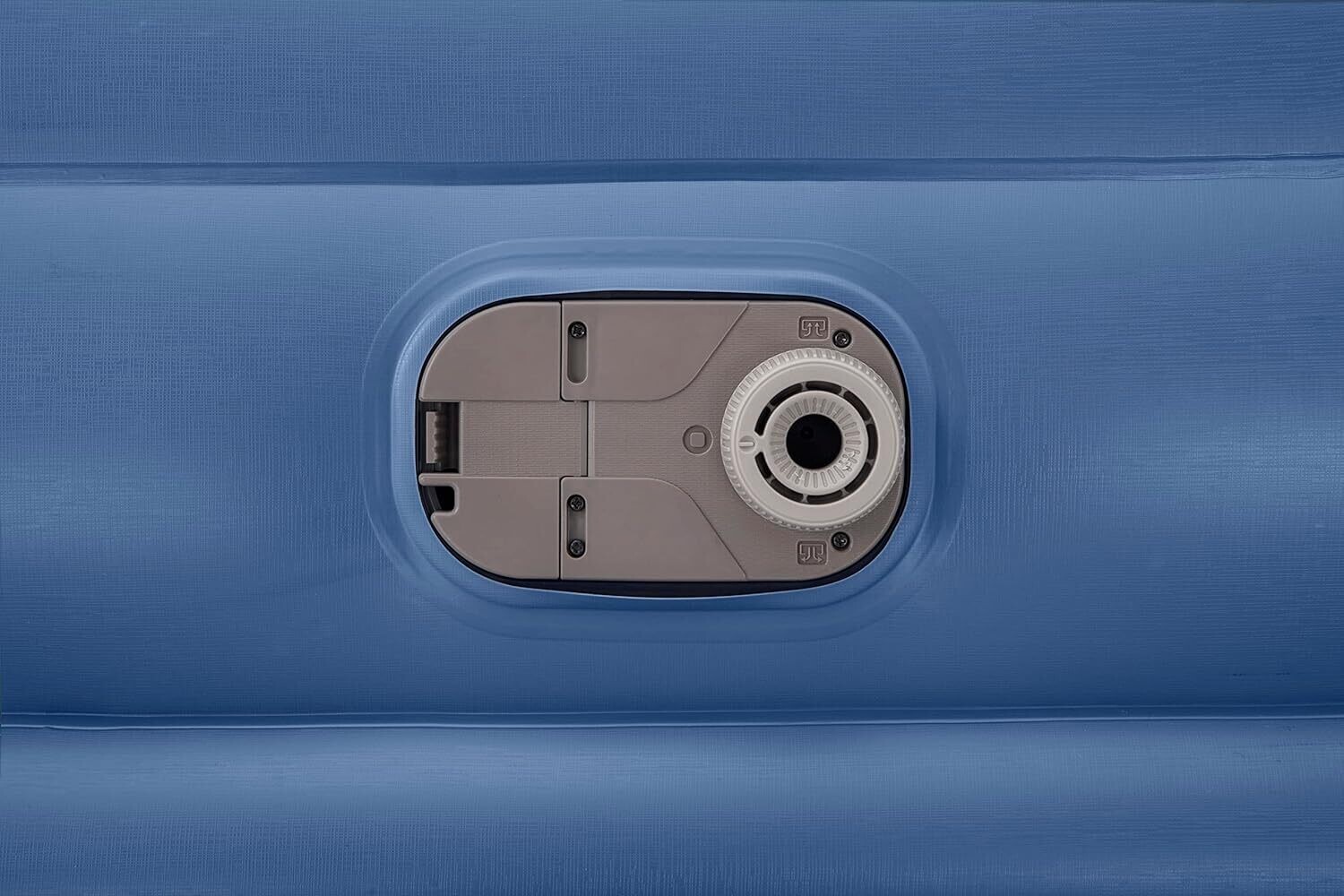 Single Size Inflatable Air Bed With Built-in Pillow Electric Pump