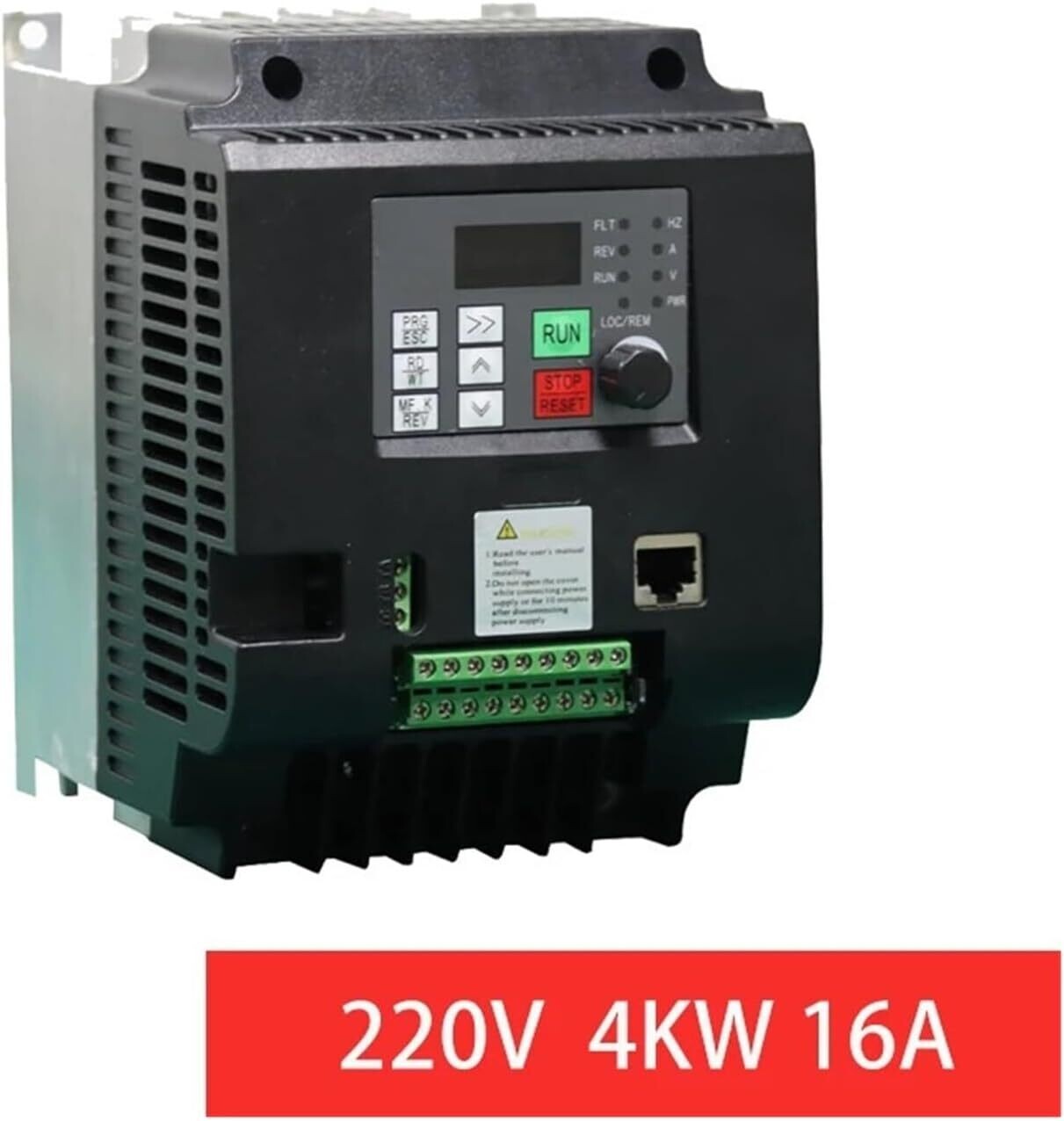 Adjustable Speed Drive - 220V Single Phase Input to 3 Phase Output Frequency Converter, VFD for Precise Motor Control and Enhanced Efficiency in Various Applications