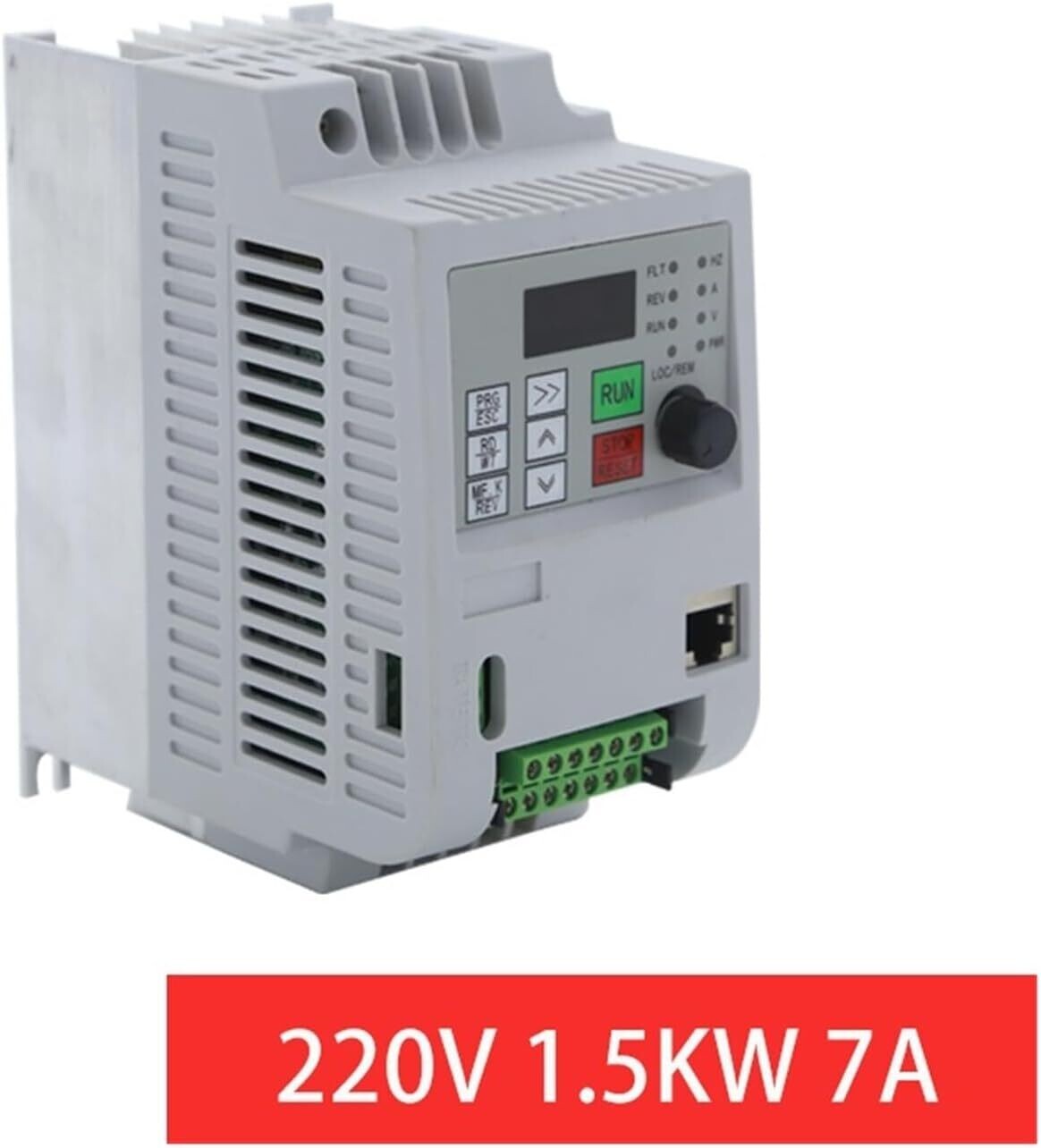 Adjustable Speed Drive - 220V Single Phase Input to 3 Phase Output Frequency Converter, VFD for Precise Motor Control and Enhanced Efficiency in Various Applications