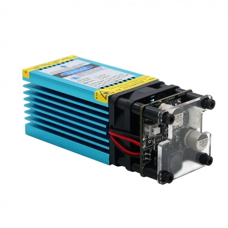 12V CNC Laser Module – 5.5W Laser Head with 450nm Wavelength for Precision Engraving and Cutting