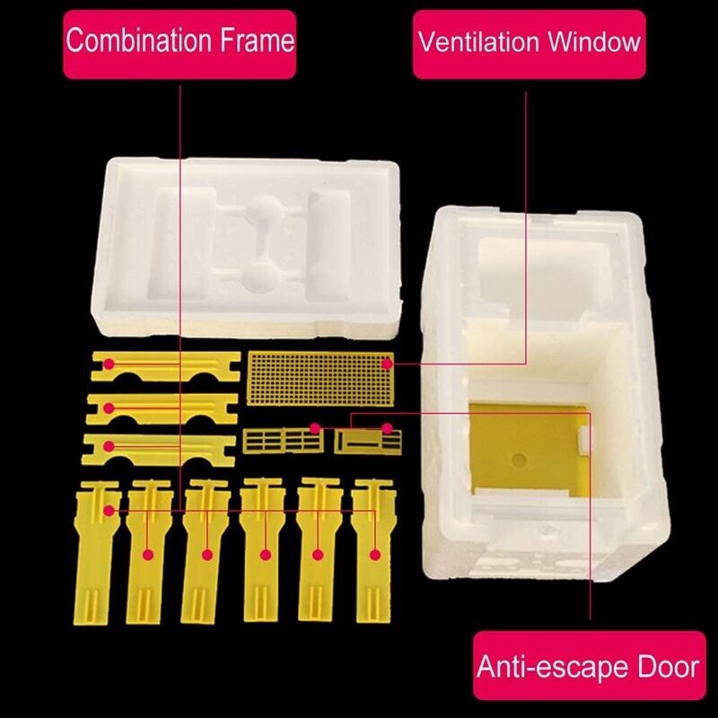 Bee Hive Box Harvest Beehive Pollination Beekeeping For Bee Mating Copulation for Beekeepers