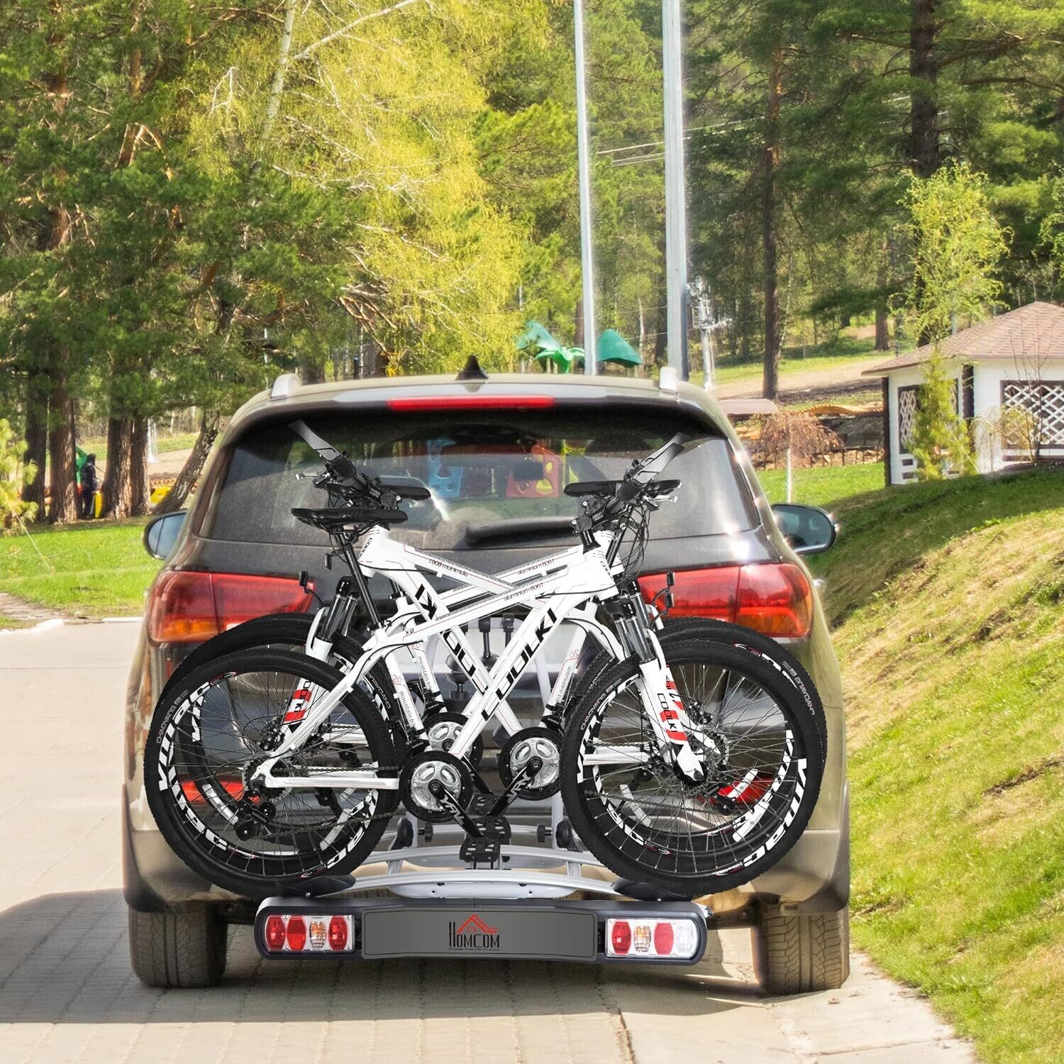 3-Bike Rear Rack Carrier – Sturdy Bicycle Rack for Secure Transport on Vehicles
