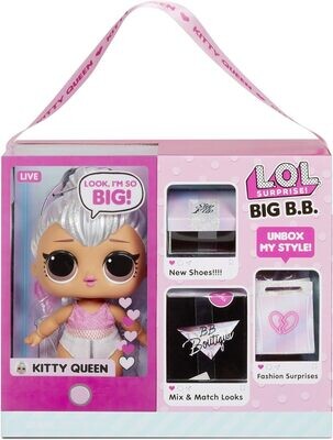 Bon Bon Large Doll with Fashion Surprises – Collectible Doll with Stylish Accessories and Hidden Surprises