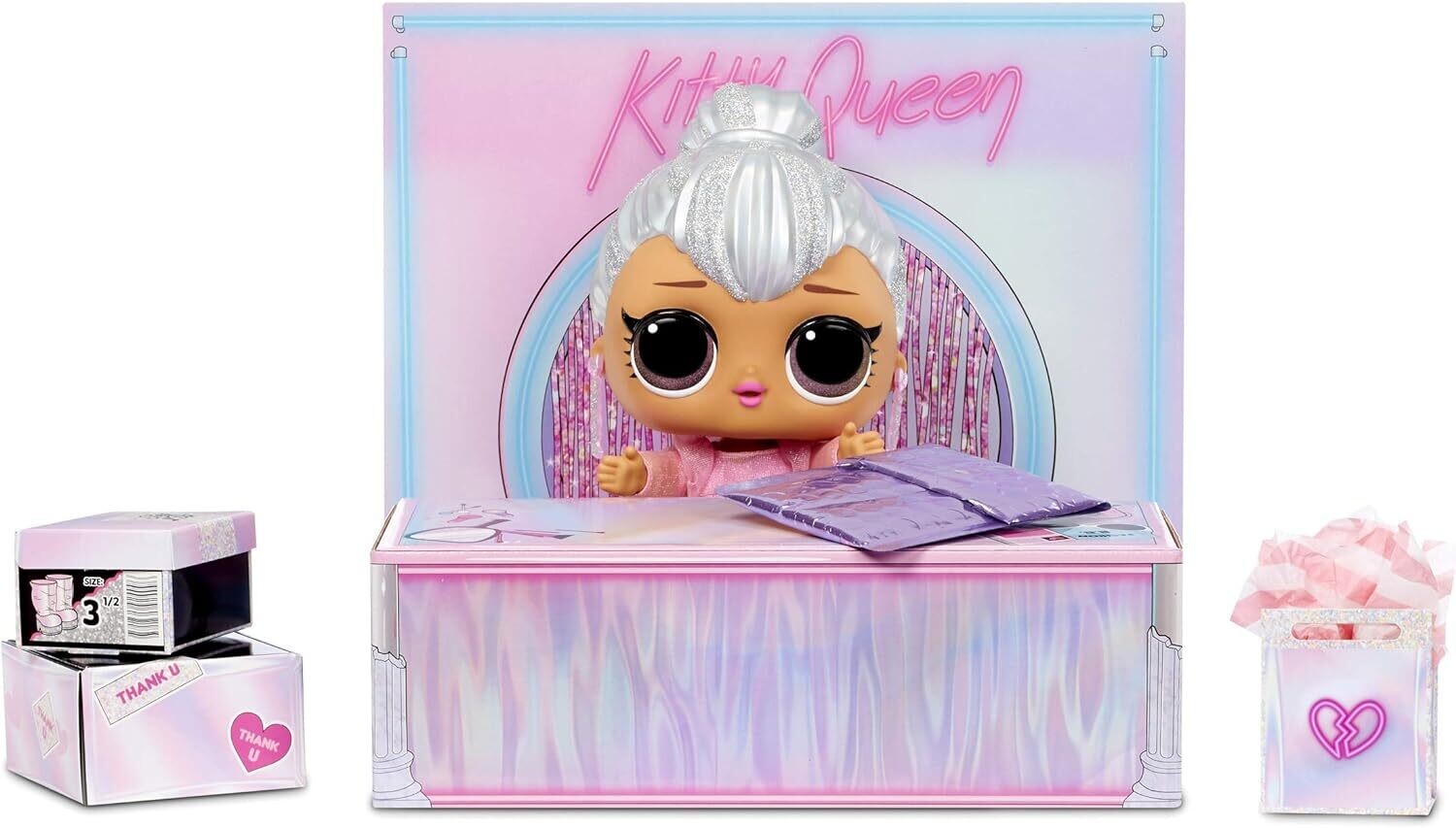 Bon Bon Large Doll with Fashion Surprises – Collectible Doll with Stylish Accessories and Hidden Surprises