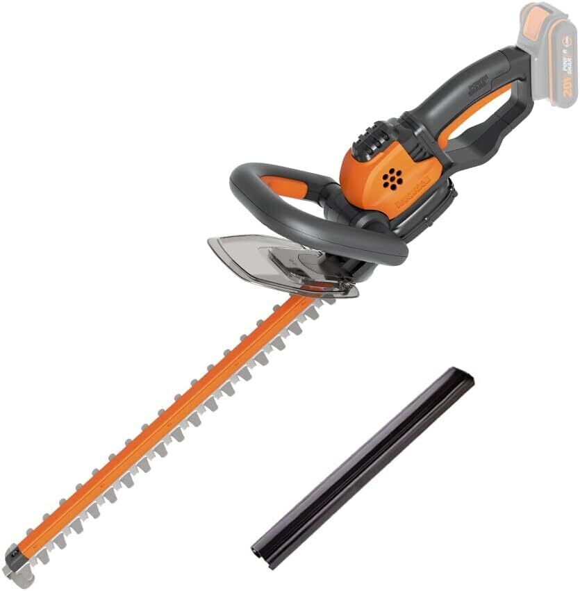 Cordless Pole Hedge Trimmer with 2.0Ah Battery, Telescoping Reach, Powerful and Lightweight for Easy Garden Trimming