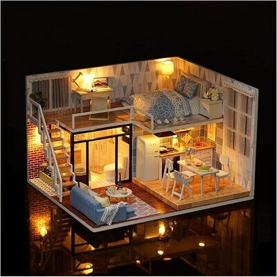 Doll House Wooden – Classic Wooden Doll Houses for Children, Imaginative Play and Creative Fun