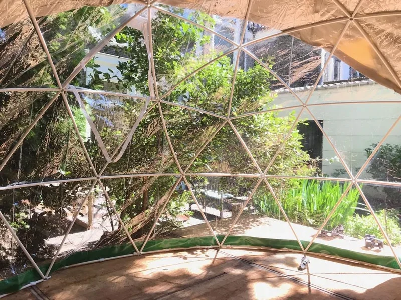 Geo Dome Luxury Transparent Tent – Stylish Clear Dome Tent for Glamping, Outdoor Events, and Special Occasions