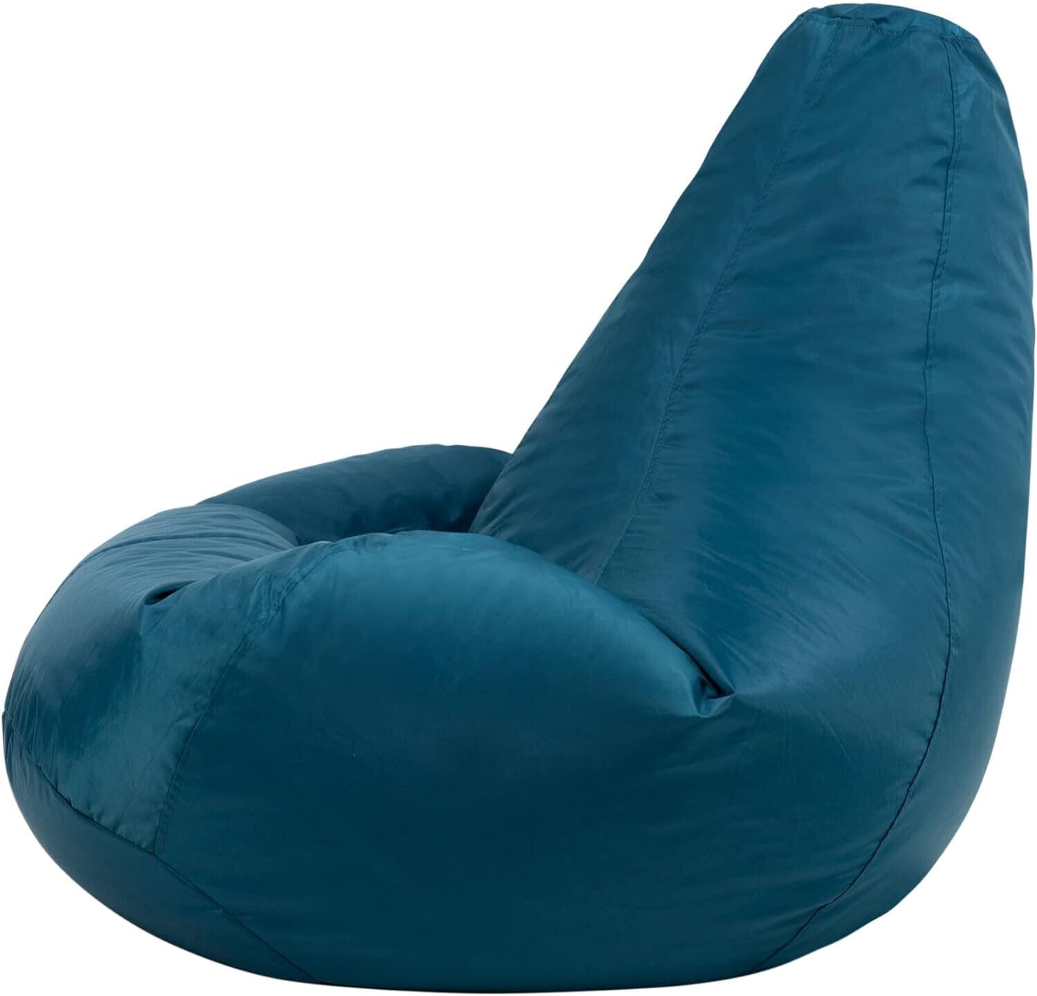 Durable &amp; Comfortable Bean Bag Seat with Foot Stool – Relaxing Lounge Chair for Home and Office Use