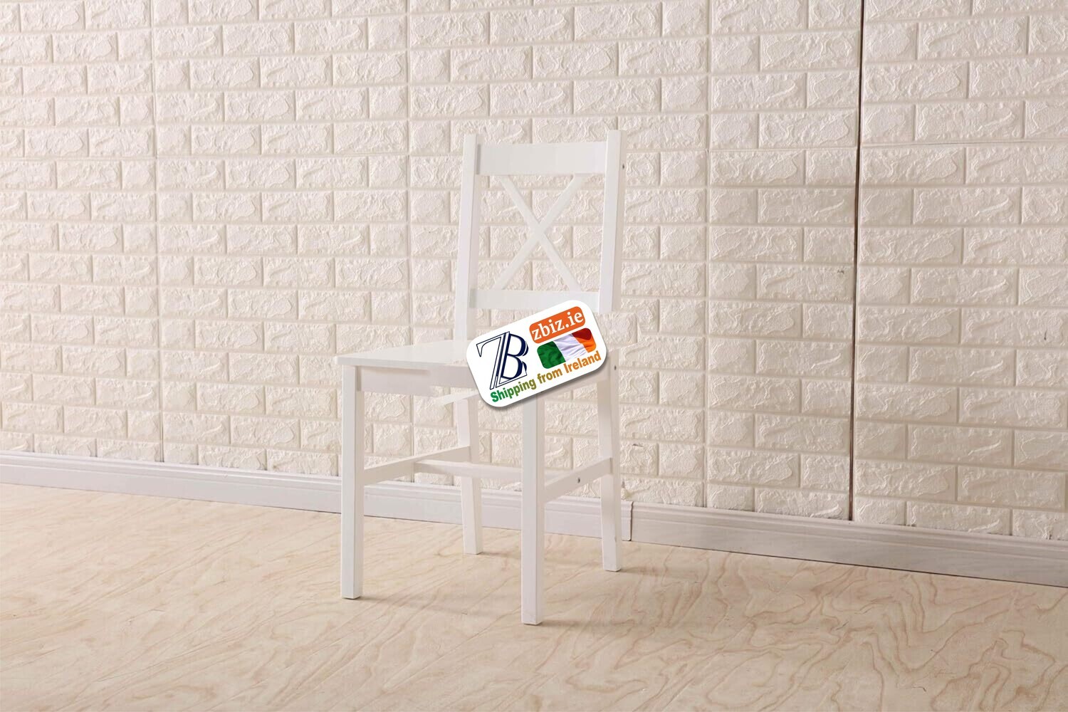 Quality Solid Wooden Dining Table and 4 Chairs Set, Elegant Kitchen Furniture for Family Meals