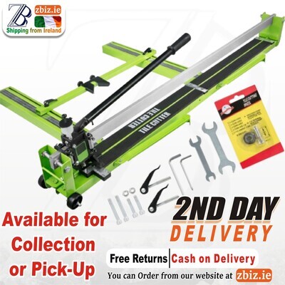 Professional 1200mm (47 Inch) Manual Tile Cutter for Porcelain &amp; Ceramic Floor Tiles – Heavy-Duty, Precision Cutting Tool with Ergonomic Handle and Reinforced Base for Smooth, Clean Cuts – Ideal